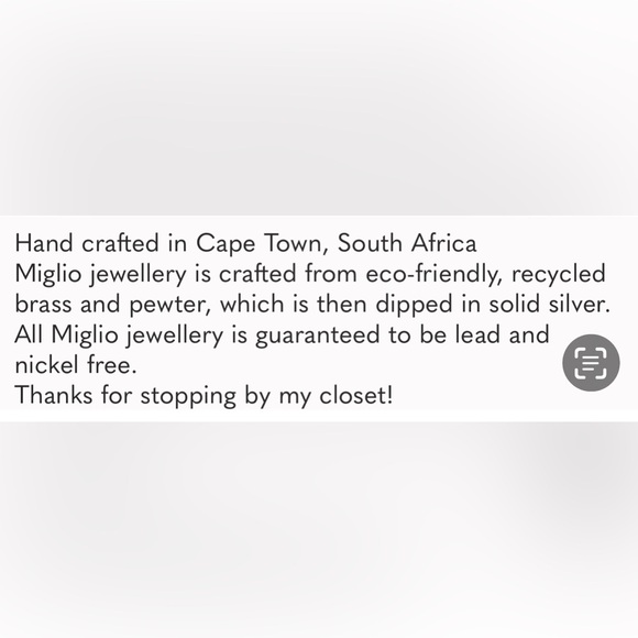 Miglio Jewelry from South Africa quality and unique - Picture 7 of 8